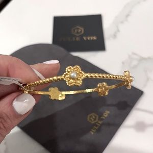 NWT Julie Vos bangle bracelet